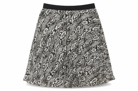 Papaya Womens Multicoloured Animal Print Polyester A-Line Skirt Size 12