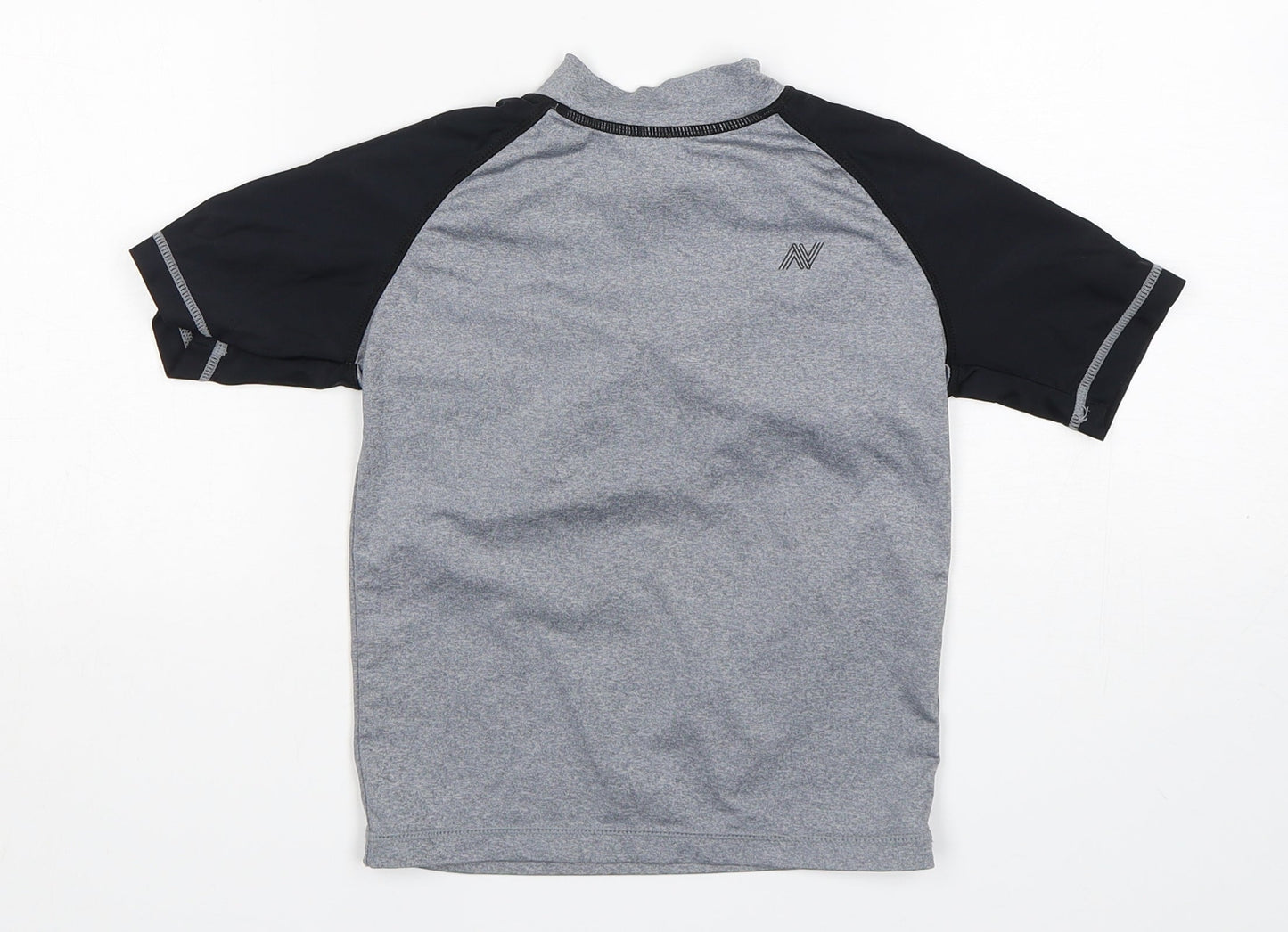NEXT Boys Multicoloured  Polyester Basic T-Shirt Size 6 Years Mock Neck