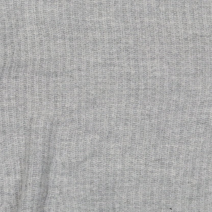 Easy Care Womens Grey  Acrylic  Sweatshirt Size L  Pullover