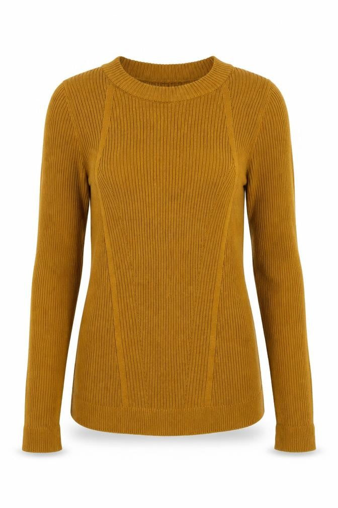 Topshop Womens Yellow  Acrylic Pullover Sweatshirt Size S  Pullover