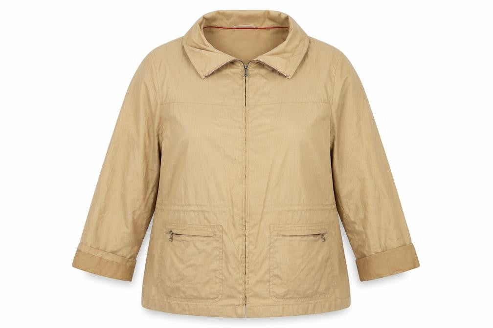 Preworn Womens Gold   Jacket  Size 14  Zip