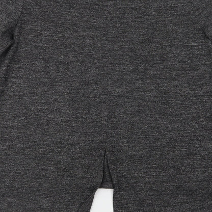 Preloved Primark Womens Grey  Polyester Basic Blouse Size L Crew Neck - Label