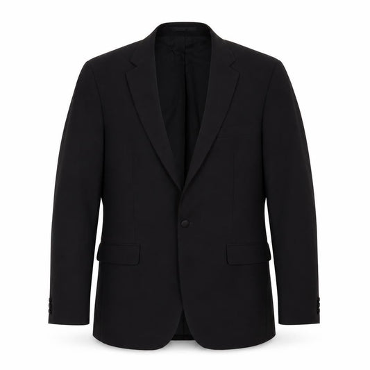 Karl Jackson Mens Blue  Polyester Jacket Blazer Size 42