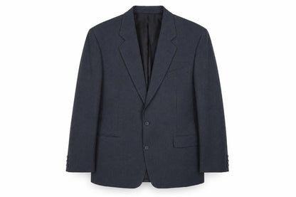 Greenwoods Classic Mens Grey  Polyester Jacket Blazer Size 46