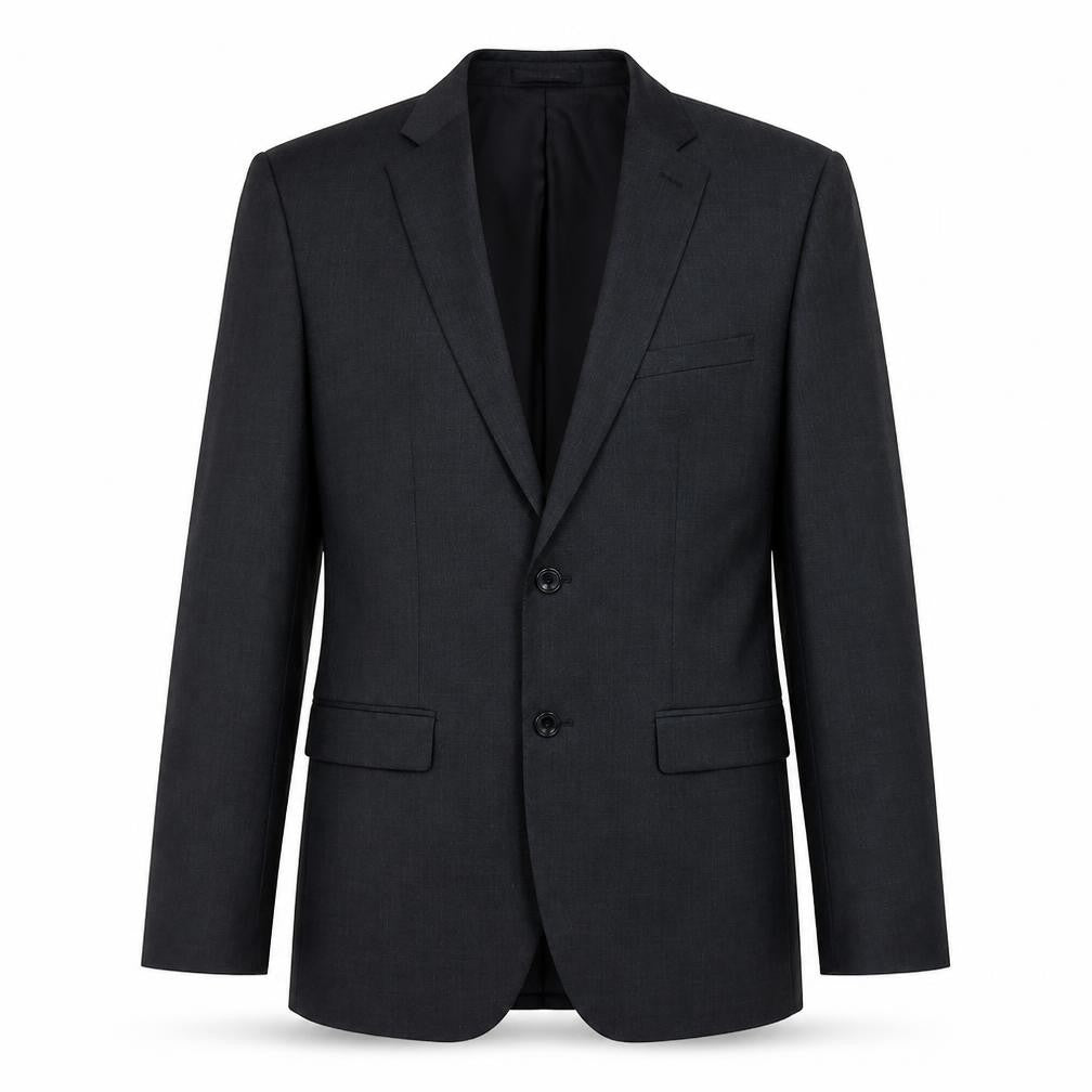 Zara Mens Grey  Wool Jacket Blazer Size 36