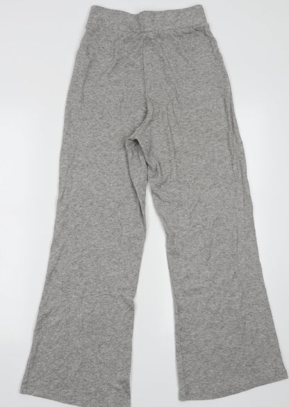 Preloved Zara Womens Grey  Polyester Capri Trousers Size S L28 in Regular - Back