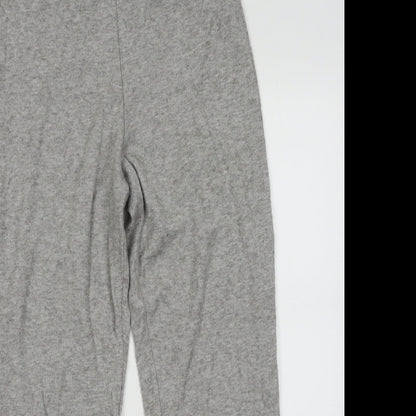 Preloved Zara Womens Grey  Polyester Capri Trousers Size S L28 in Regular - Detail
