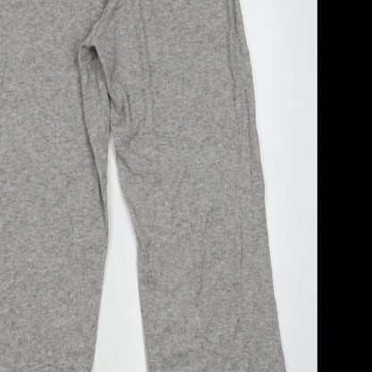 Preloved Zara Womens Grey  Polyester Capri Trousers Size S L28 in Regular - Label