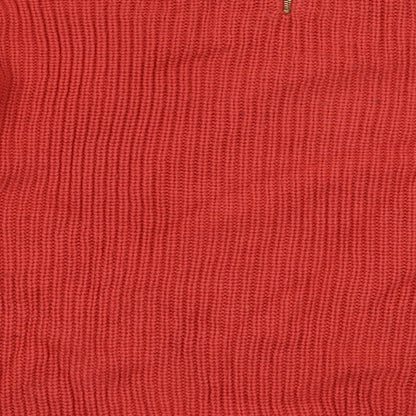 Dorothy Perkins Womens Pink Crew Neck  Acrylic Pullover Jumper Size 18