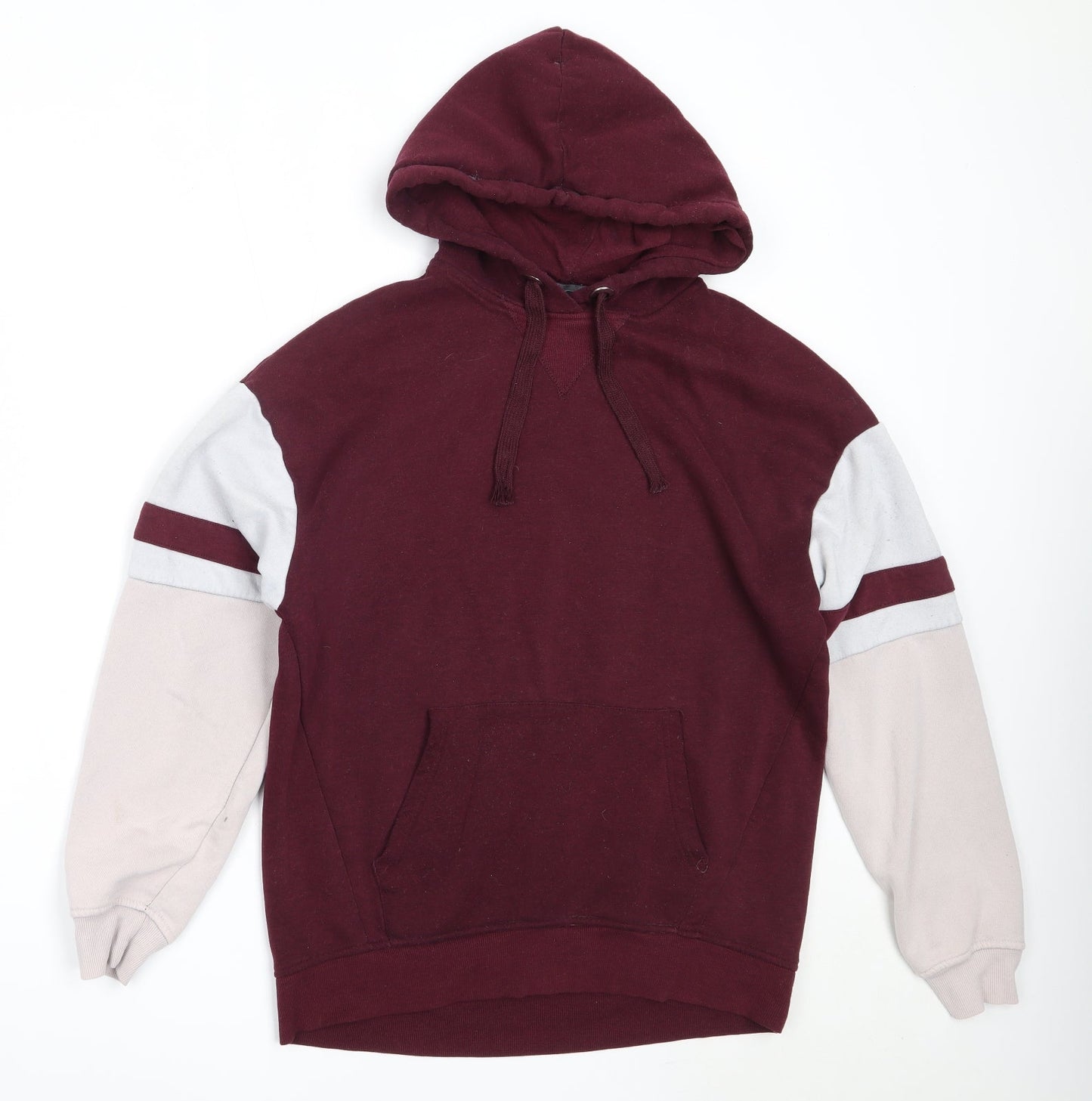 Primark Womens Purple  Polyester Pullover Hoodie Size S