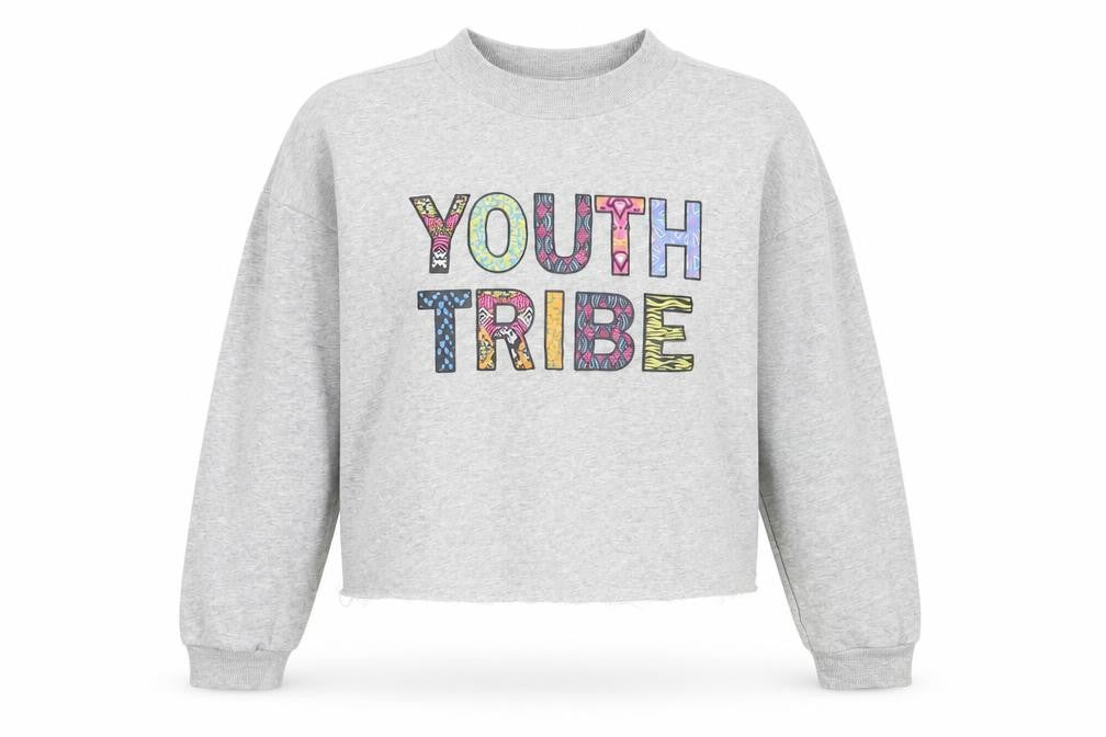 H&M Womens Grey  Cotton Pullover Sweatshirt Size M