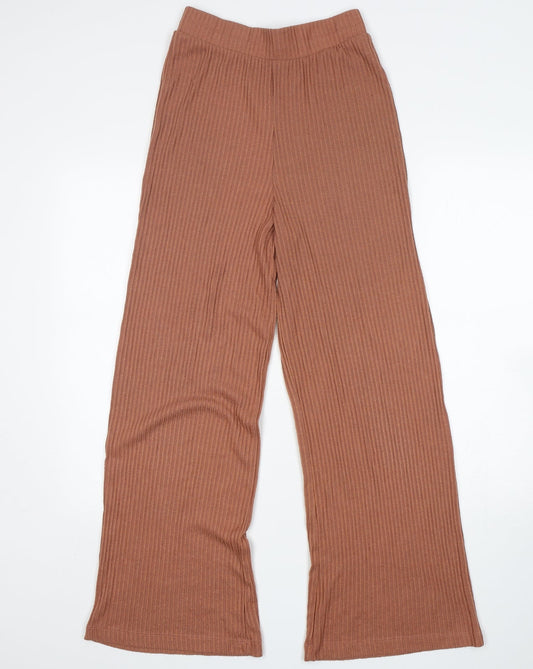 Chelsea Peers  Womens Brown  Polyester Sweatpants Trousers Size S L29 in Regular