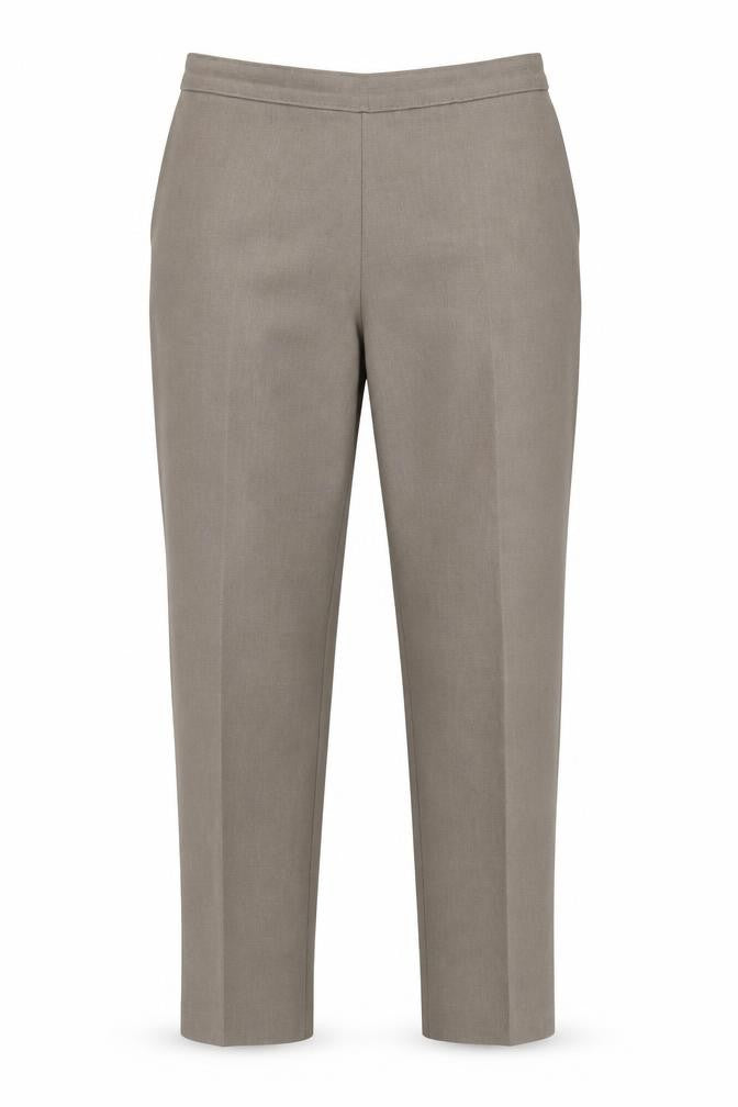 Saira Womens Beige  Polyester Trousers  Size M L29 in Regular