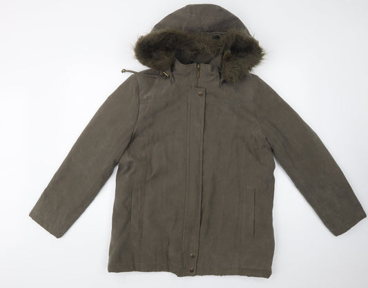 Bonmarché Womens Green   Jacket  Size S  Zip