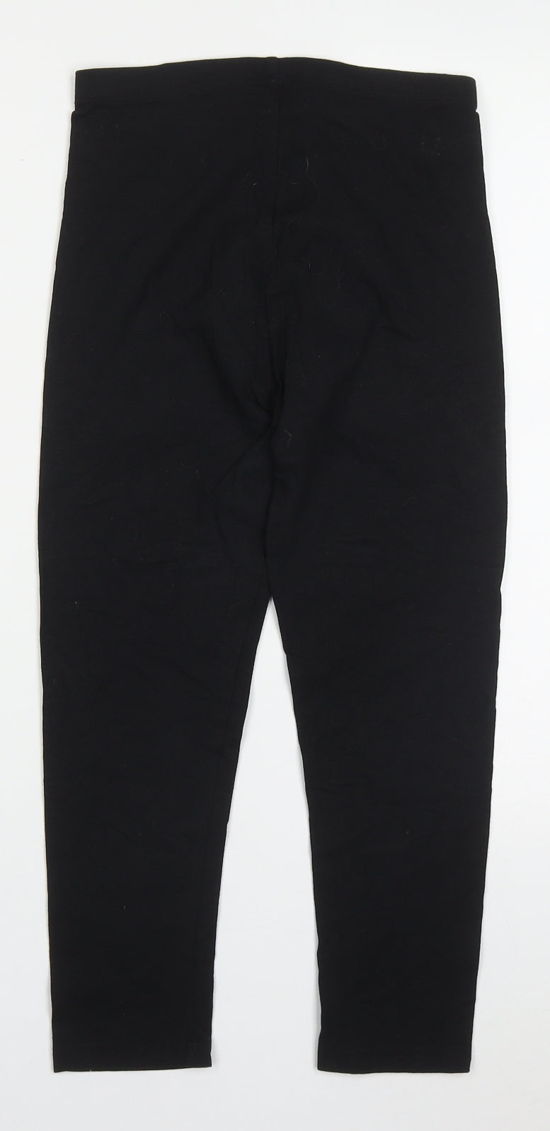 New Look Womens Black  Cotton Carrot Leggings Size 6 L20 in