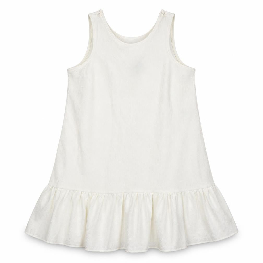 VERO MODA Womens White  Polyester A-Line  Size M  Round Neck Pullover