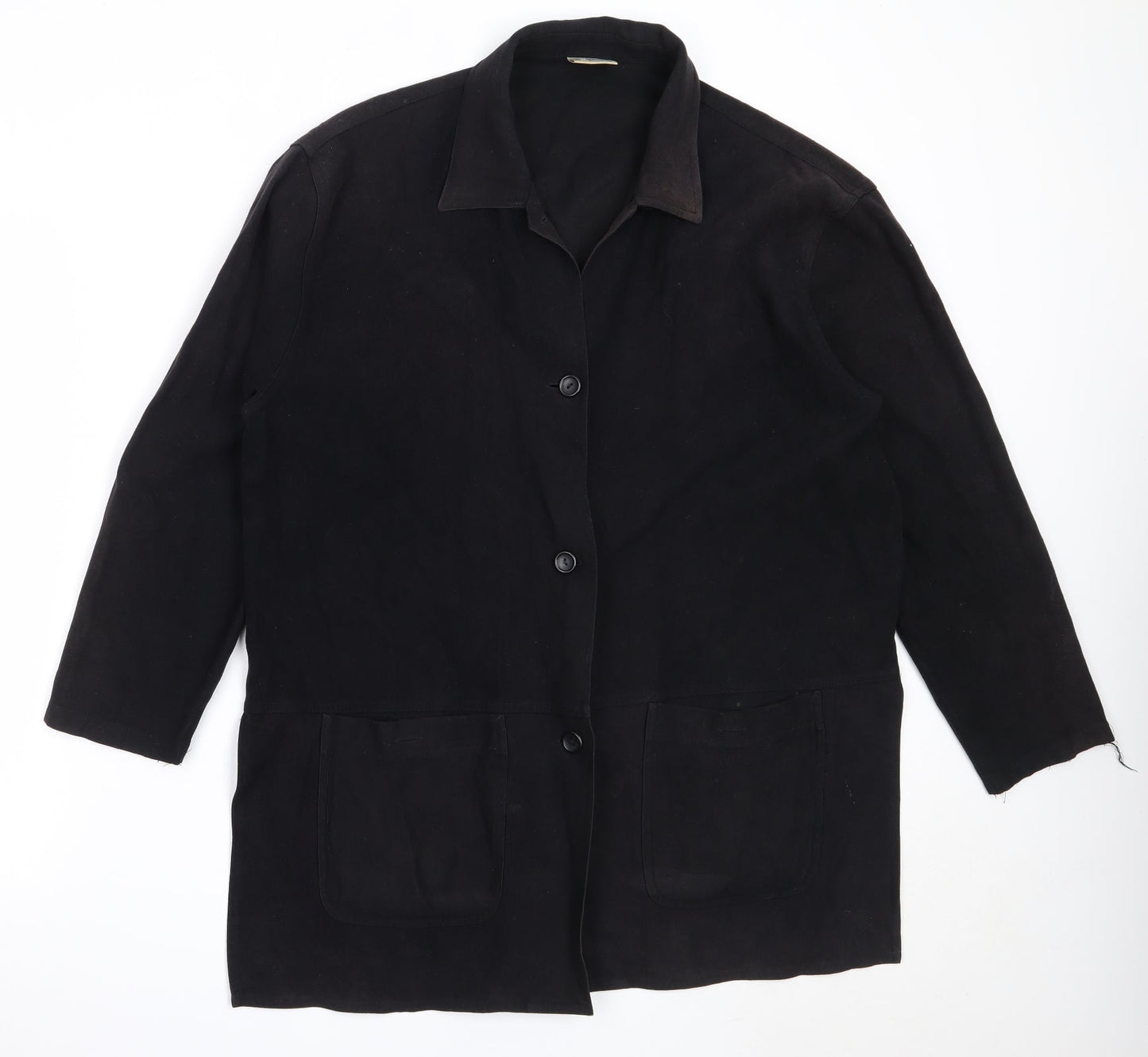 Bianca Womens Black   Jacket  Size 40
