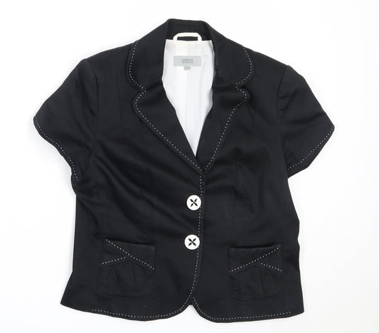 Marks and Spencer Womens Black   Jacket  Size 14