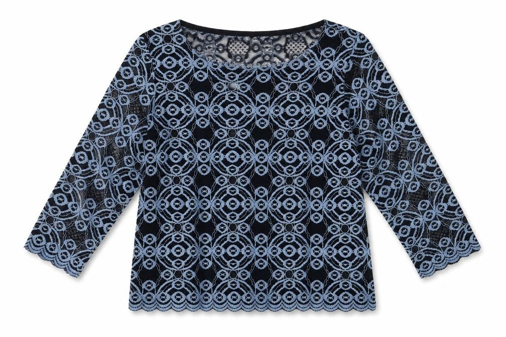 Marks & Spencer Womens Blue  Polyester Pullover Sweatshirt Size 12  Pullover