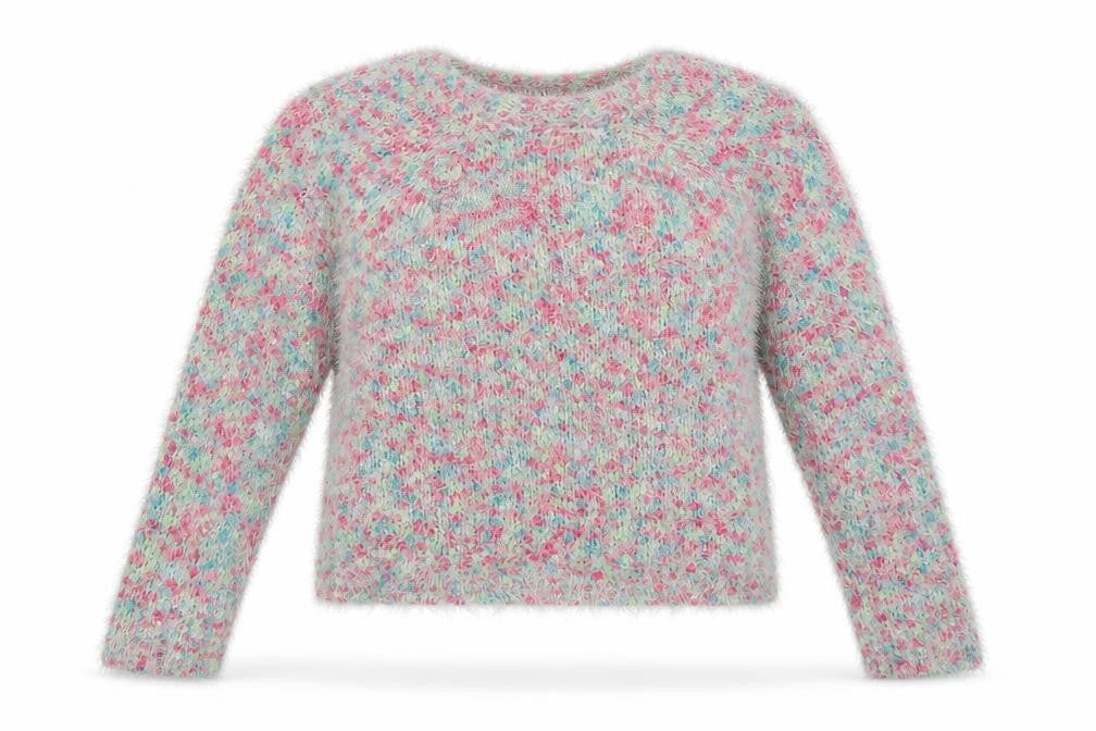 George Womens Pink Crew Neck  Acrylic Pullover Jumper Size 12
