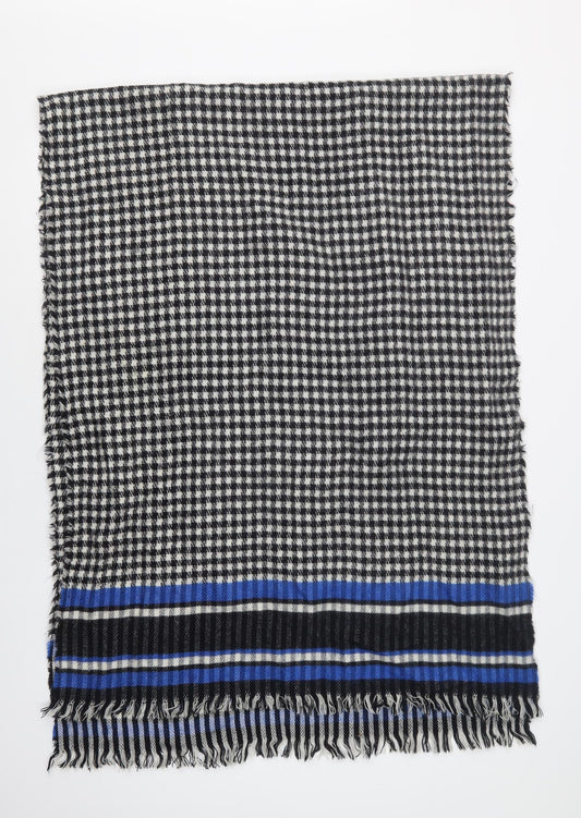 Preworn Womens Black Check   Shawl/Wrap