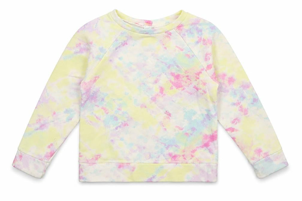 Gap Girls Multicoloured  Cotton Pullover Sweatshirt Size 5 Years  Pullover - Tie Dye