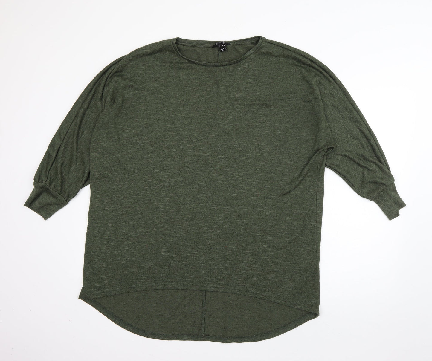 New Look Womens Green  Viscose Pullover Sweatshirt Size L  Pullover