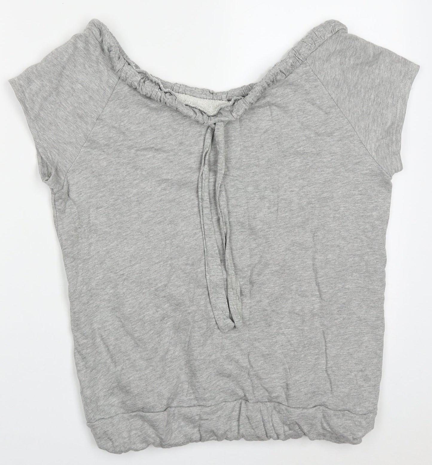 BHS Womens Grey  Cotton Pullover Sweatshirt Size 16  Pullover