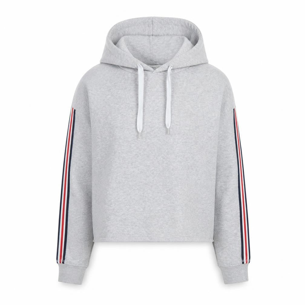 Primark Womens Grey  Polyester Pullover Hoodie Size M   - Cropped