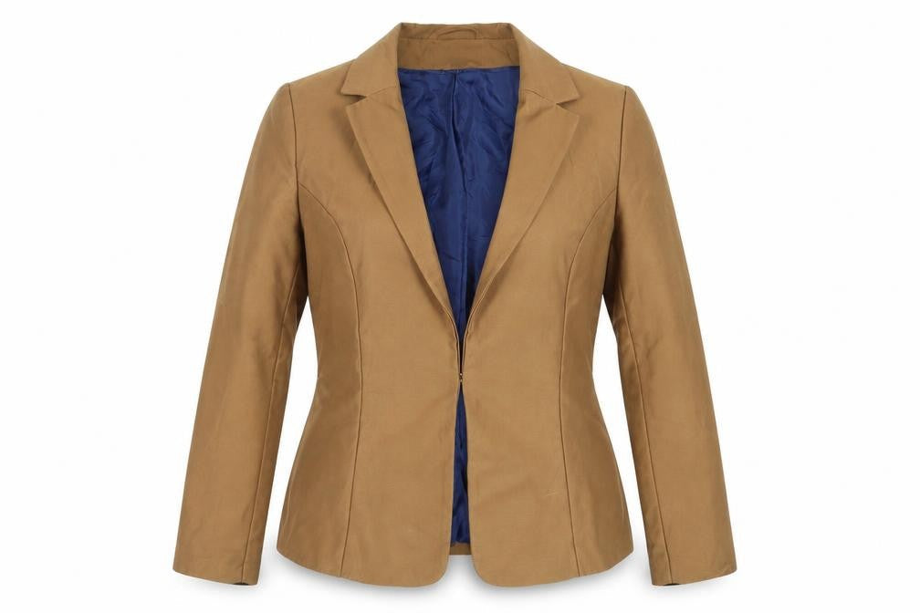 H&M Womens Brown   Jacket Blazer Size 36