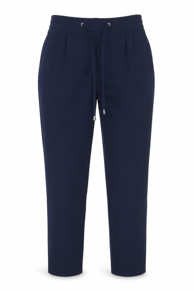 Oodji Womens Blue  Polyester Trousers  Size 40 L26.5 in Regular