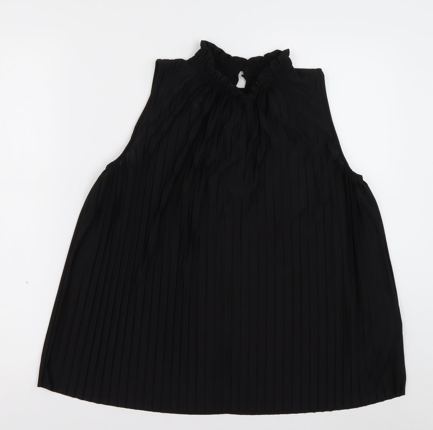 H&M Womens Black  Polyester Basic Tank Size XS Crew Neck