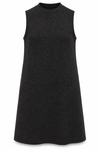 pe&co Womens Black  Polyester A-Line  Size 12  Halter Pullover - Sparkle