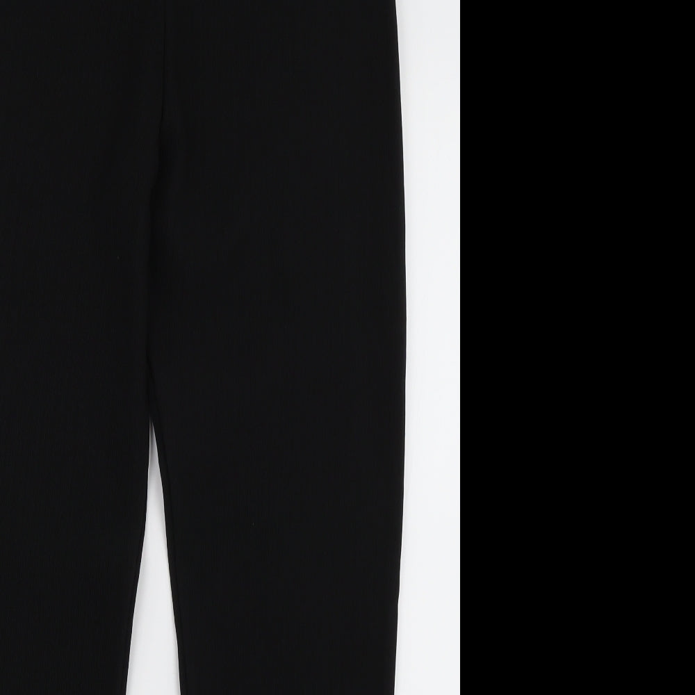 Preworn Womens Black   Trousers  Size L L30 in Regular