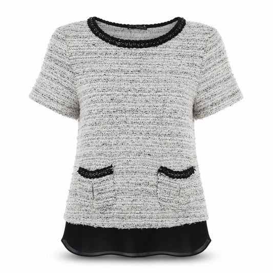 Zara Womens Beige  Cotton Pullover Sweatshirt Size S  Pullover