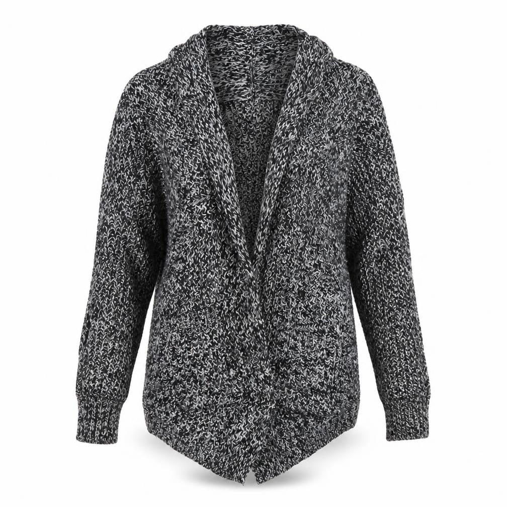 Chaber Womens Grey Collared  Acrylic Cardigan Jumper Size 8