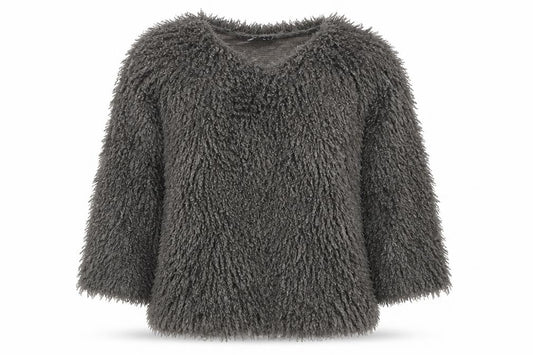 Zara Womens Grey  Polyester Pullover Sweatshirt Size S  Pullover