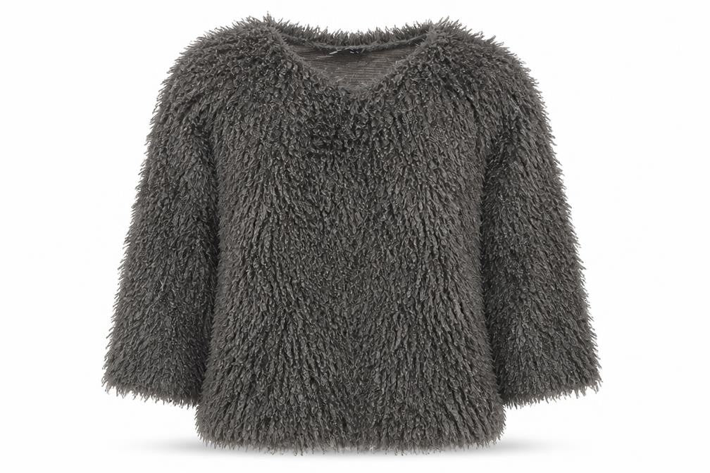 Zara Womens Grey  Polyester Pullover Sweatshirt Size S  Pullover