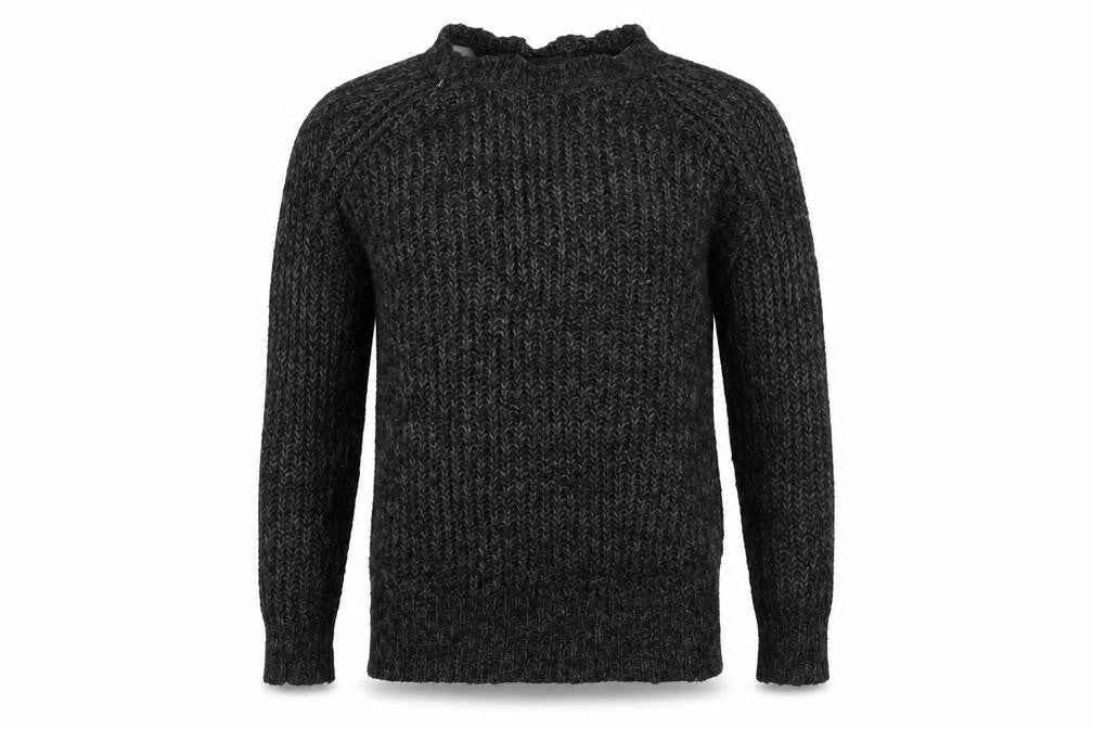 VILA Mens Green Crew Neck  Acrylic Pullover Jumper Size S