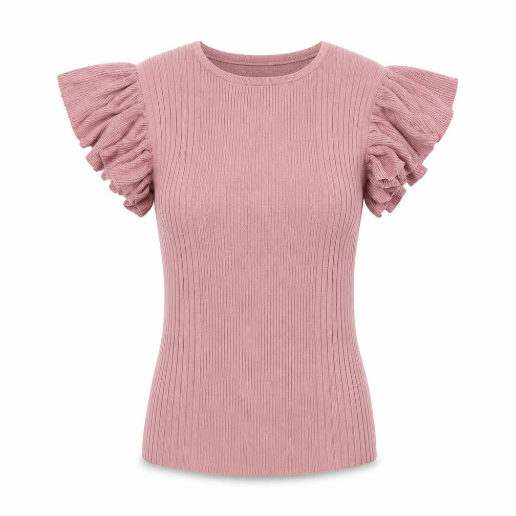 Apricot Womens Pink Boat Neck  Viscose Pullover Jumper Size 10   - open back