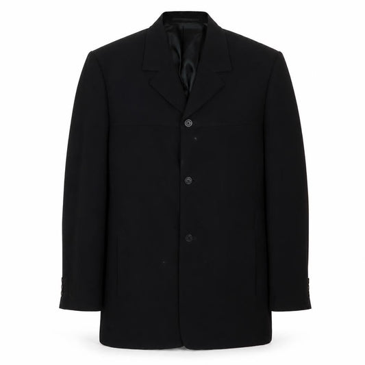 Mexx Mens Black  Polyester Jacket Suit Jacket Size 42