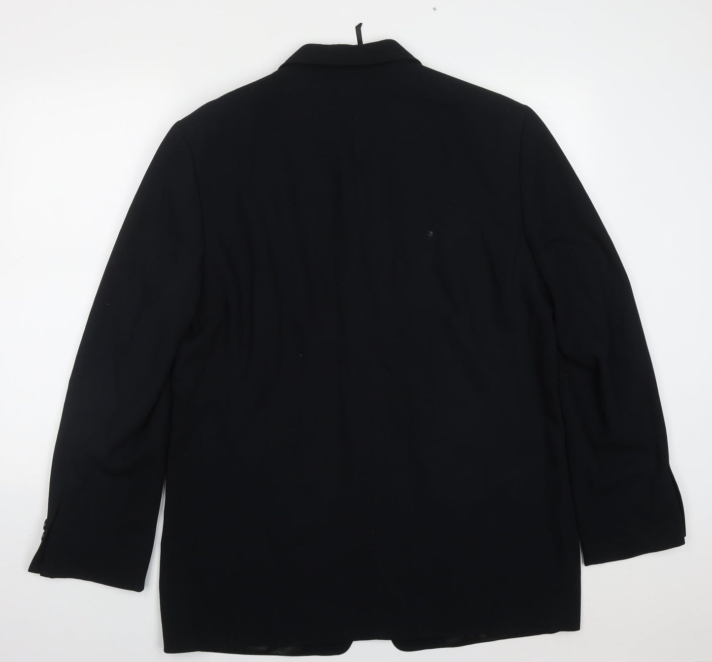 Mexx Mens Black  Polyester Jacket Suit Jacket Size 42