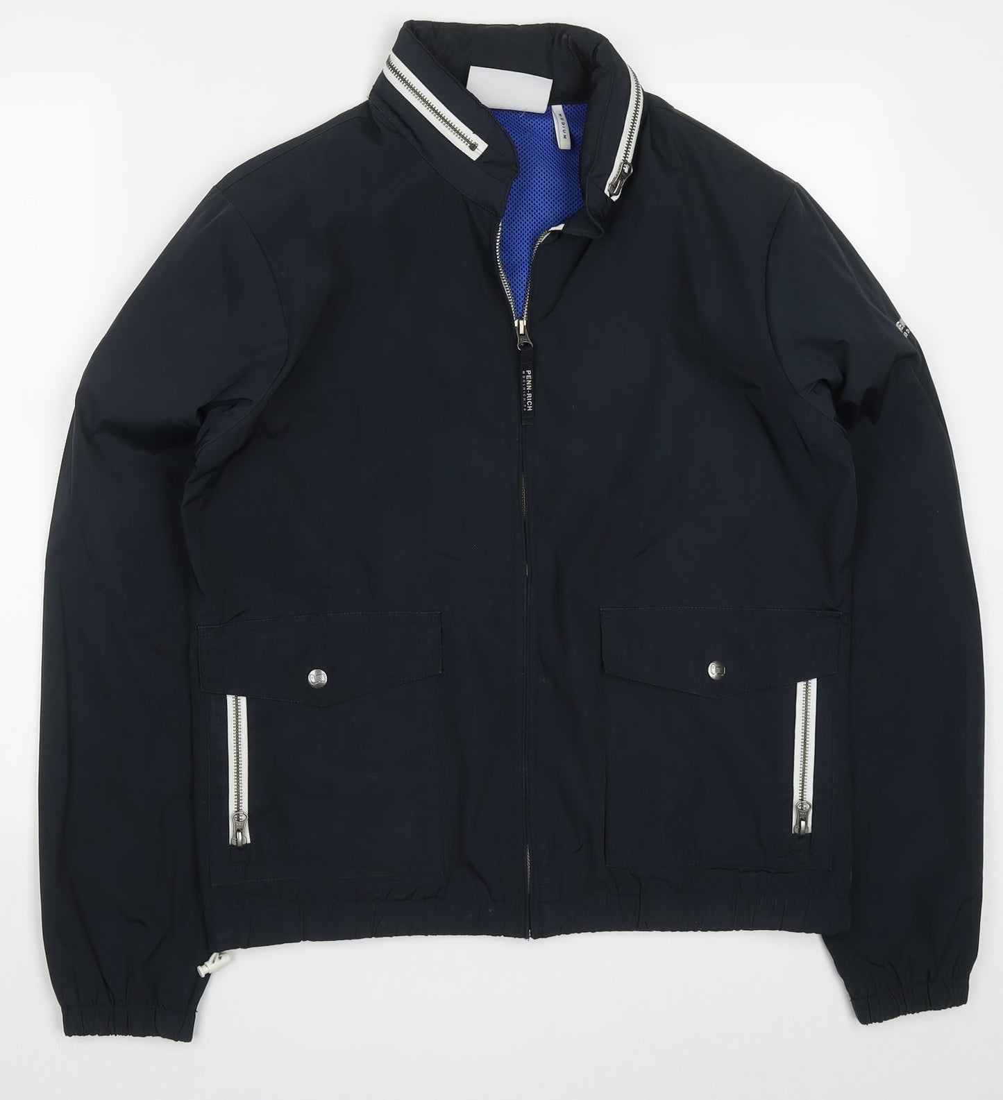 Penn Rich Womens Blue   Jacket Coat Size M  Zip