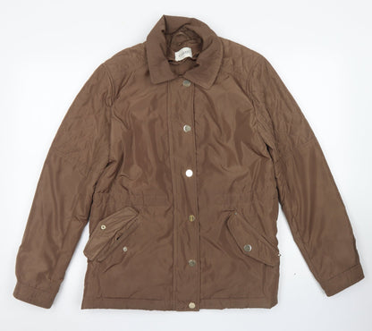 Classics Womens Brown   Jacket  Size 10  Zip
