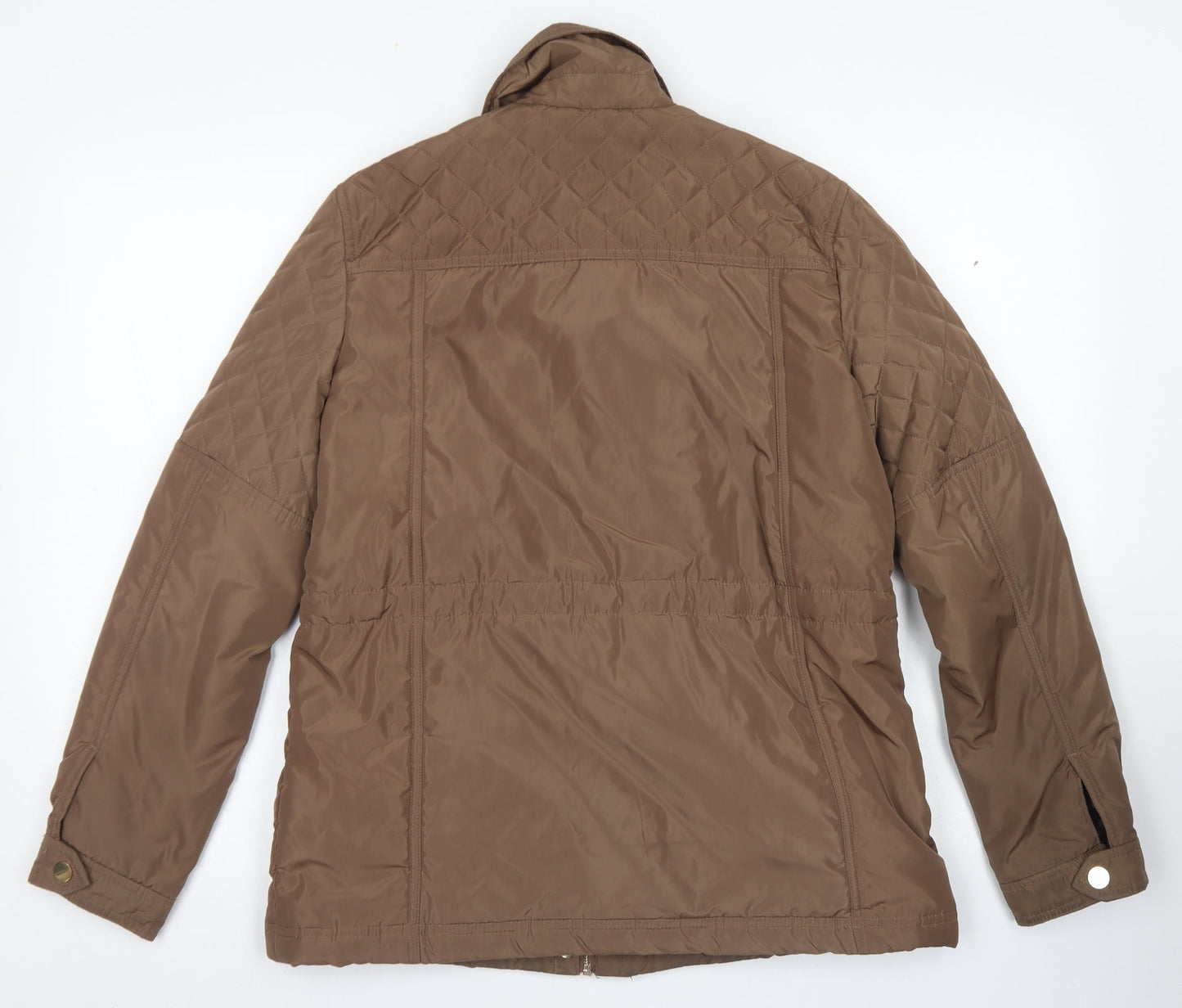 Classic Womens Brown   Jacket  Size 10  Zip