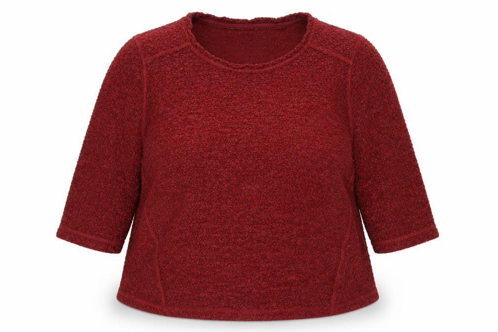 Indigo Collection Womens Purple Round Neck  Acrylic Pullover Jumper Size 18