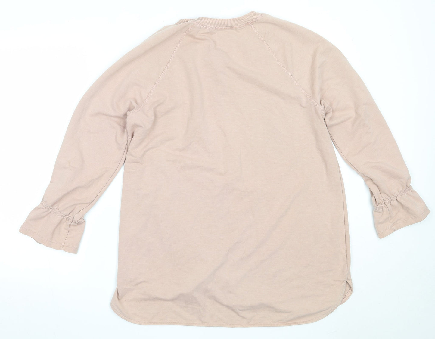 George Womens Pink  Cotton Pullover Sweatshirt Size 16