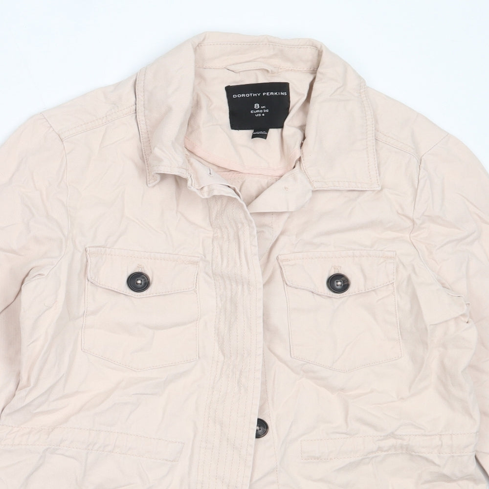 Dorothy Perkins Womens Pink   Jacket Coat Size 8