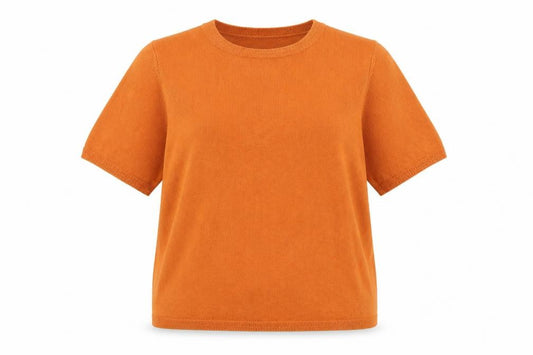 Marks and Spencer Womens Orange  Acrylic Pullover Sweatshirt Size 16  Pullover