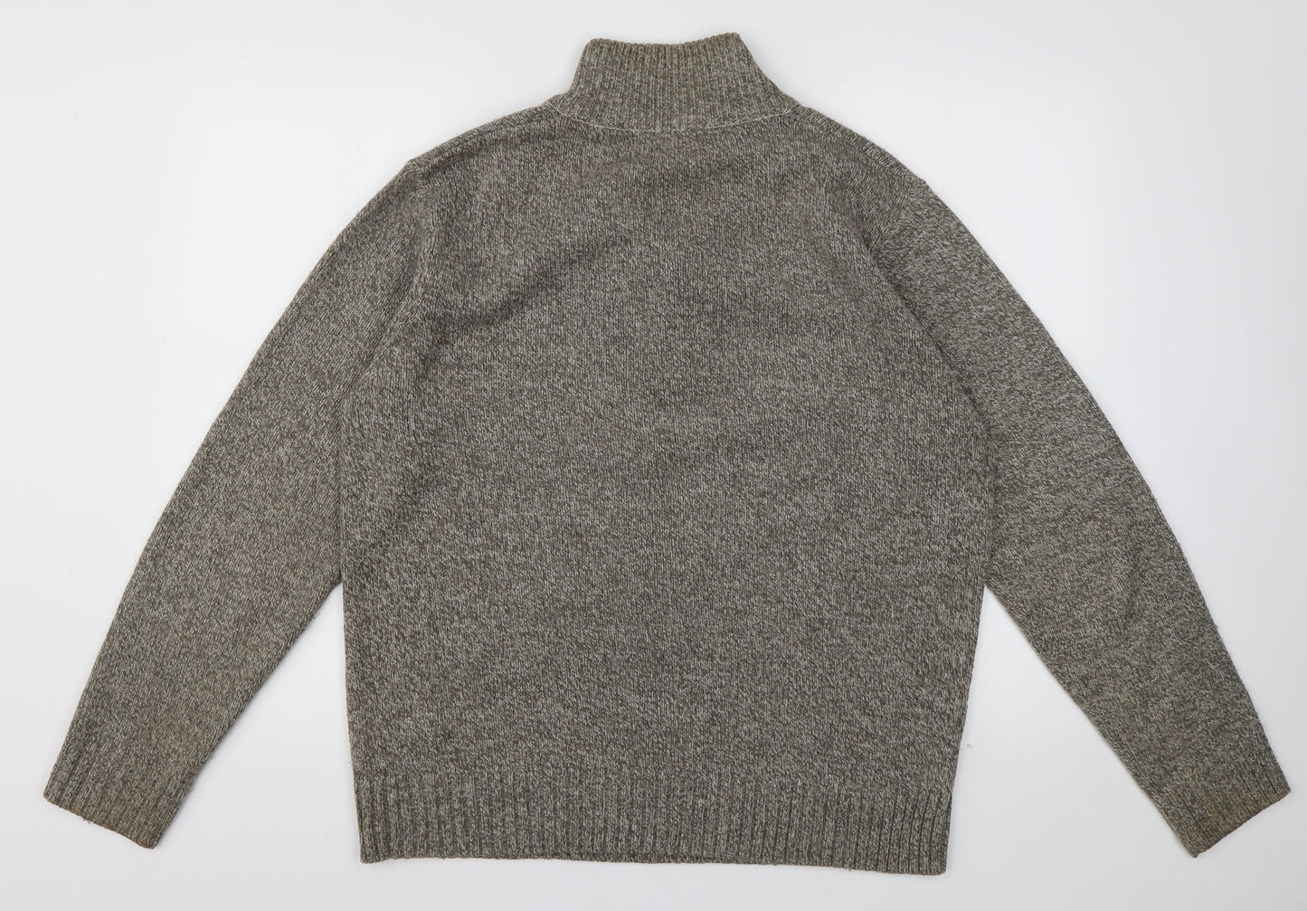 Marks and Spencer Mens Brown  Acrylic Pullover Sweatshirt Size M